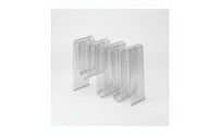 Bookstand with Wire Frame Space-Saving Magazine Rack Strong Freestanding Bookstand for Readers, Simplicity Seekers, Living Room, Office