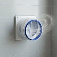 Proof Range Hood Flue Damper High Temperature Resistant Kitchen Exhaust Check Valve for Bathroom