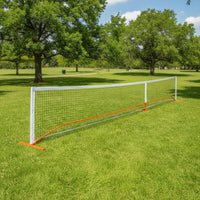 Pickleball Net with Metal Frame Foldable Pickleball Net System Weather-Resistant for Associations, Gyms
