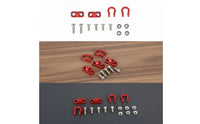 Metal Model Chain with Hooks Long-Lasting Miniature Rescue Chain Compact Lifting Sling Rugged for Hobby Modification