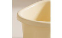 Contoured Baby Bath Tub Easy-to-Wipe Baby Tub Molded Toddler Bathtub Comfortable for Babies, Infants, Toddlers, Bathroom, Home
