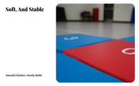Non-Slip Design Stepping Stones and Beams Set Stackable & Space Saving Soft Balance Beam Long-Lasting Indoor Sensory Path Brightly Colored for Toddlers, Preschoolers, Daycare, Preschool, Playroom