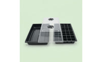 Good Drainage 40 Cell Seedling Tray with Dome Reusable Mini Greenhouse Starter Kit Long-Lasting Plastic Gardening Supplies for Gardeners