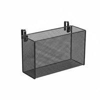 Multifunctional Hanging Storage Box with Tissue Holder Space-Saving Multi-Compartment Tissue Box tool-clear Installation Desk Organizer Modern Design for Students, homeowners, Makeup Users, Desktop, Home Study, Dormitory, Countertop