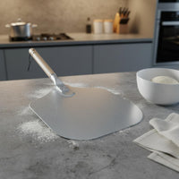 Lightweight Aluminum Pizza Paddle Easy Storage Pizza Peel Long-Lasting for Pizzeria