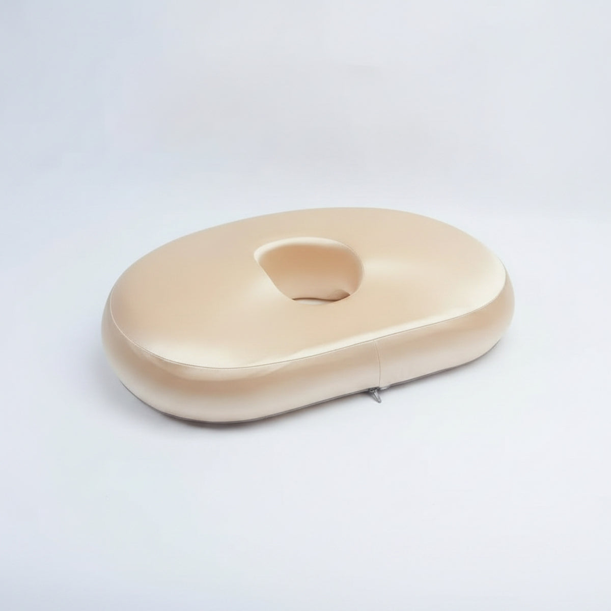Oval Shape Face Pillow Padded Edges Memory Foam Prone Pillow for Salon Clients