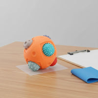 Textured Grip Ball Easy to Hold Infant Hand Grasp Toy Bright Colors Press Balls for Infants