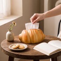 Pastry Tissue Box Holder Elegant Ceramic Tissue Box Cover Easy to Clean for Desk