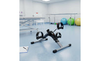 Removable Seated Pedal Exerciser Low-Effect Workout Arm and Leg Leg Instructor Compact Seated Leg Exerciser Adjustable Resistance for Seniors, Home, Rehab