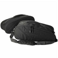 2 Pieces Soft Inner Soft Interior Lining Motorcycle Saddlebag Reinforced Padded Handle Bike Side Luggage Bag Sturdy Construction Luggage Pannier Easy to Clean for Road Travel
