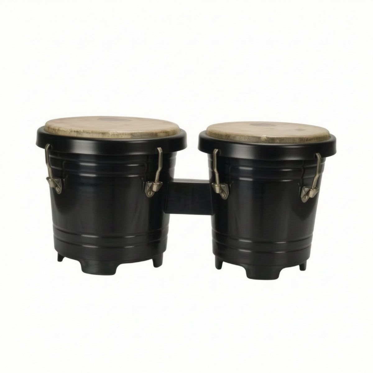 Tunable Bongos Glossy Bongo Drums Sturdy Bongo Pair Portable for Rhythm Practice, Home Play