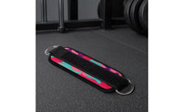 Padded Fitness Ankle Strap Hook-and-Loop Leg Workout Ankle Straps Adjustable Lower-Body Training Cuff Textile Wrapped