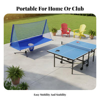 Floor-Standing Table sphere Catch portable sphere-catching mesh with casters Portable sphere Catching mesh Easy Installation Training Aid long-lasting Construction for Coaches, Athletes, Home Use, Gymnasium, Schools, Game Room