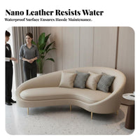 Moon-Shaped Sectional Light Luxury and design business Furnishing Creative Shape Lounge Seating for Hoteliers, partners, Reception Area, Lounging, relaxing