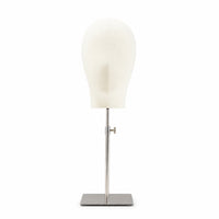Mannequin Head with Stand Adjustable Mannequin Head Professional Long-Lasting for Retailers, Retail Store, Studio