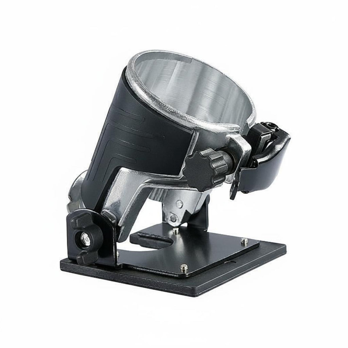 Sturdy Trim Router Base Stable Support Adjustable Router Base Precision Cutting Power Tool Accessory Easy to Install for Woodworkers, Carpenters
