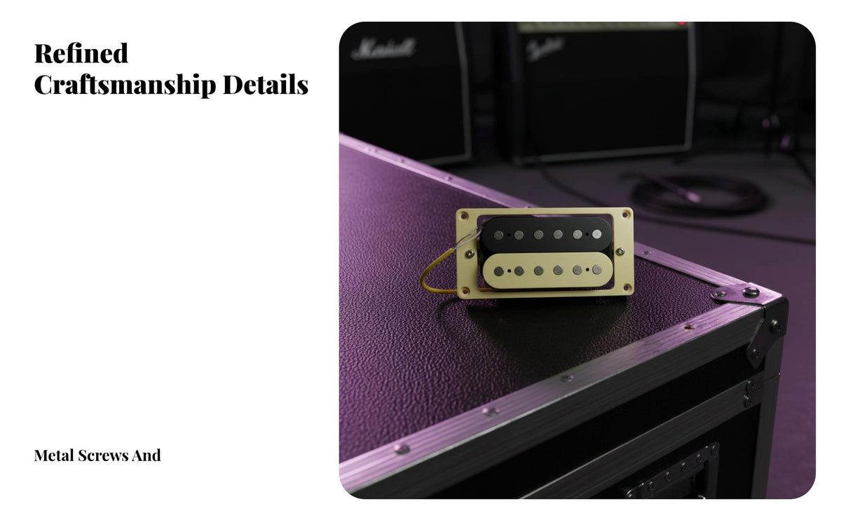Circuit Coil Electric Guitar Pickup Hum-Cancelling Neck and Bridge Pickup Pair