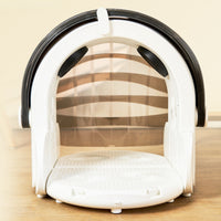 Pet Dehumidifying Box Foldable Pet Dryer Box Adjustable Temperature Cat Dehumidifying Cabin for Domestic Grooming, Apartments