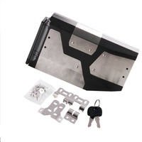 Motorcycle Side-Mounted Storage Box Universal-Fit with Key for Long-Distance Riding