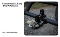 ATV Flag Light Bracket Rotatable Design UTV Flag Mount Aluminum Alloy UTV Flag Mount for Off-Roading, Sand Barren Lands