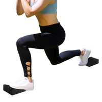 Trapezoid Squat Board Trapezoidal EVA Squat Incline Block Calf Stretch Incline Block Flat Top Exercise Equipment Easy to Clean