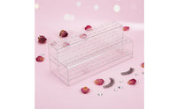 Transparent Eyelash Tweezer Stand Space-Saving Beauty Storage