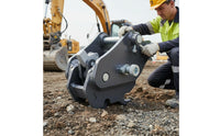 Quick Coupler Easy Installation Digging Machine Quick Coupler Secure Locking Mechanism Construction Machinery Accessory