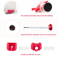 Manual Cherry Pitter with Container for Fruits
