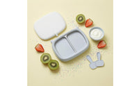 Two-Compartment Dessert Tray Versatile Chilled  Portable Kitchenware