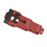 Clamping Head Door Latch Mortise Tool Molded Door Latch Mortise Template Black Accurate