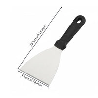 Stainless Steel Slotted Design Pancake Turner Heavy Duty