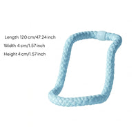 Cushioned Spring Exercise Hoop Flexible Soft Fitness Spring Hoop Quiet Breathable for Beginners