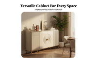 Large Capacity Hallway Storage Sideboard Multi-Functional Modern Entryway Console Space-Saving Hidden Shoe Storage Cabinet Long-Lasting Construction for Apartment Dwellers, Homeowners, Design Enthusiasts, Foyer, Mudroom, Living Room, Bedroom