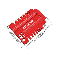 Marking Tool with Adjustment Knob Precision Woodworking Square Lightweight