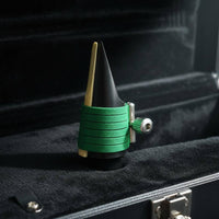 Easy Installation Saxophone Ligature Single Screw Design Saxophone Mouthpiece Clamp Long-Lasting Metal Construction Sax Mouthpiece Clamp