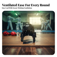 Taekwondo Headgear Impact Resistant Taekwondo Impact-Resistant Head Cover Shock Absorbing Sparring Headgear for Beginners, Kids