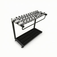 Lockable Umbrella Stand Sturdy Umbrella Holder with Base Tray Rust-Resistant Organizer for Businesses, Office Entrance