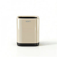 Open-Top Trash Bin Compact Square Trash Can Simple for Office