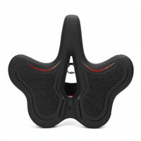 Ergonomic Bike Seat Shock Absorbing Wide Cycle Saddle Non-Slip Surface Split Bike Cushion for Mountain Biking