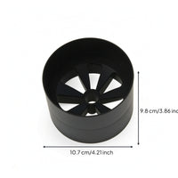 Drainage Golf Hole Cup with Drain Holes Outdoor Putting Cup with Drain Holes Sturdy Molded for Backyard