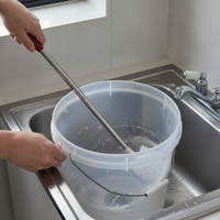 Long Handle Water Bottle Cleaning Brush for Mineral Water Dispensers and Buckets