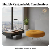 Armless Sofa Block Combination configurable Seating personalizedizable Layout Lounge Furniture for Families, Homeowners, Kindergarten, Office, Waiting Room