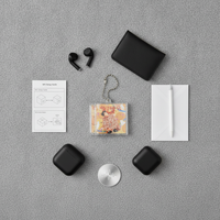 Huang Zihongfan Mini CD Album NFC Keychain for Fan Support and Couples