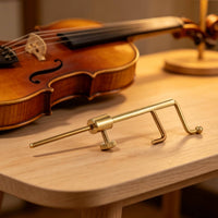Brass Luthier Tool with Thumb Screw Golden Luthier Gauge Handheld Violin Caliper Precision for Luthiers