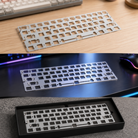 Wholesale Meow Star H60 Magnetic Axis PCB Board 61-Key Customized Component RGB Underglow GH60 Magnetic Keyboard Accessories