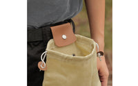 Foraging Pouch Portable Belt Pouch Multipurpose for Harvesting, Foragers, Hikers