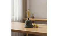 Tibetan Buddhist Meditation bell Dorje Traditional Tibetan Buddhist Bell Decorative for Ceremony, Meditation