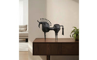 Horse Figurine Matte Horse Sculpture Abstract Decor for Home Stylists, Art Collectors, Living Room, Entryway, Bookshelf