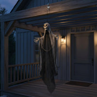 Halloween Hanging Specter Outdoor Skeleton Specter Prop Horror Style Skeleton Hanging Ornament for Yard, Garden
