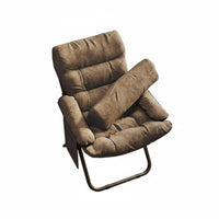 Back Support Foldable Padded Recliner Space-Saving Adjustable Backrest Cushion Lightweight Floor Chair Breathable for Young Adults, Meditators, Bedroom, Dorm Room, Reading Nook, Home Office